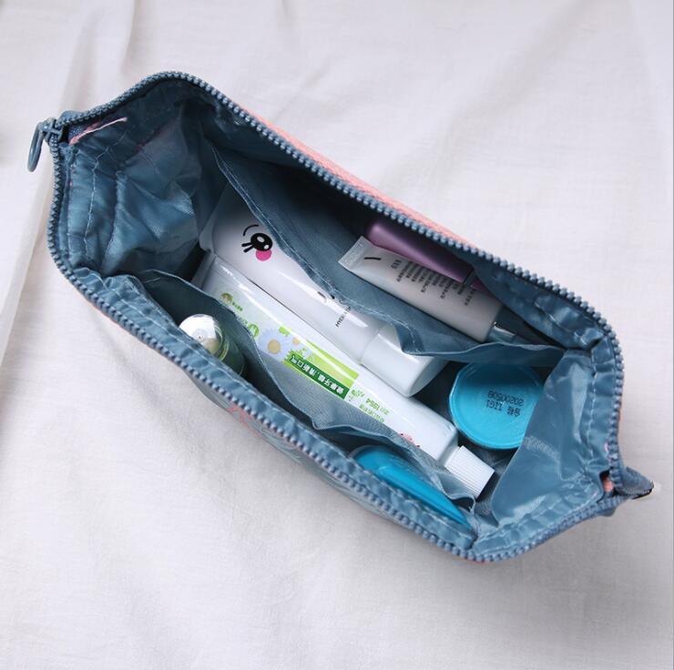 Sac de poche cosmétique de femmes de ménage portable en gros