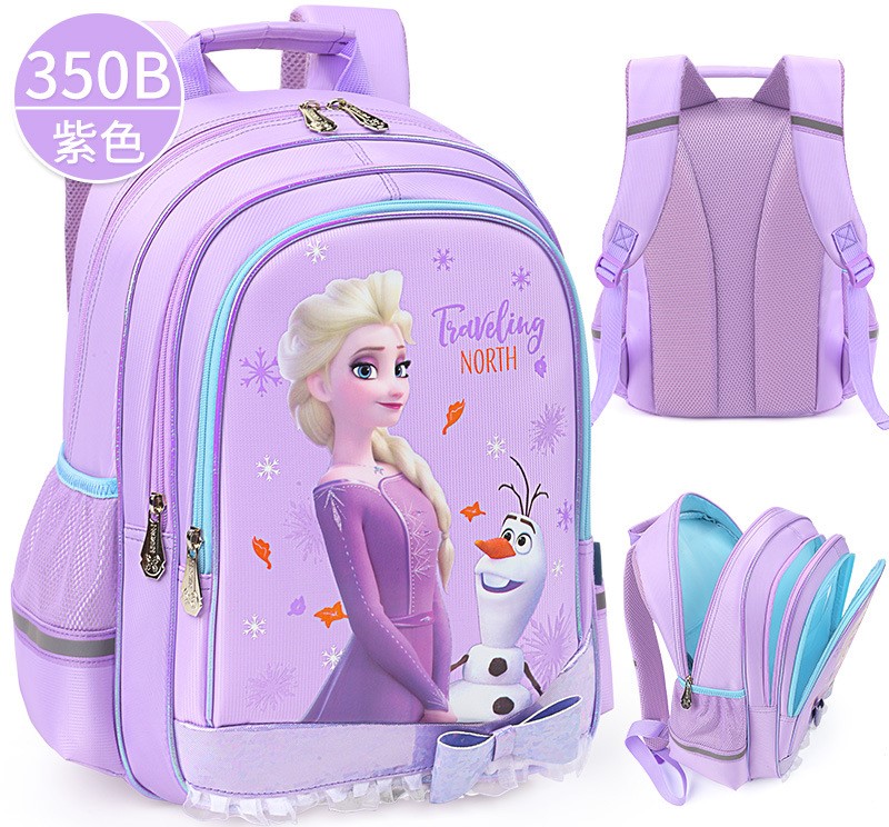 Sac &agrave; dos pour les filles pour violet Disney Disney Frozen School