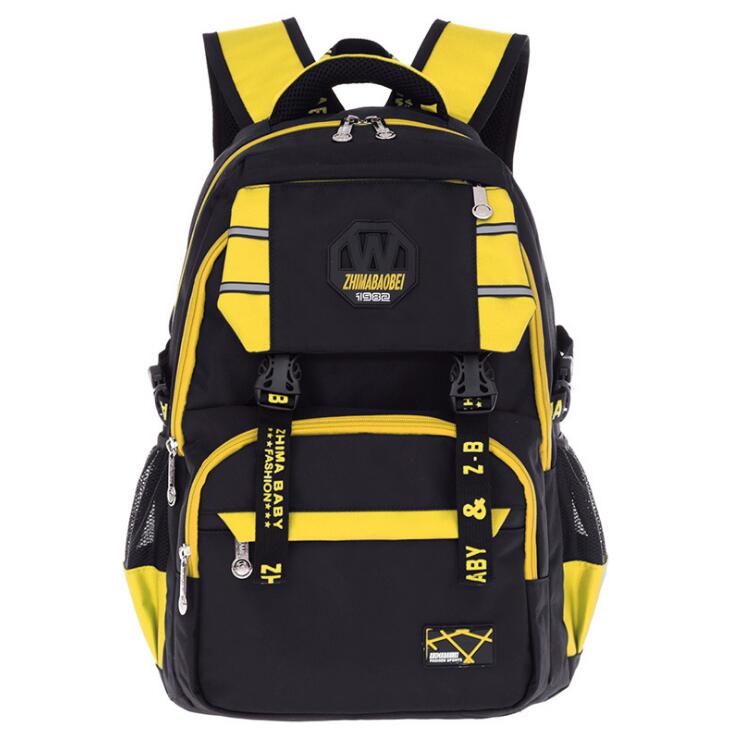Jaune du sac &agrave; dos ext&eacute;rieur l&eacute;ger poids pour le coll&egrave;ge