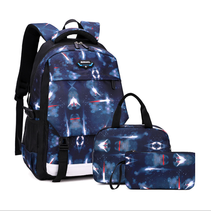 3 en 1 ensemble de sac à dos élégant pour enfants pour le collège