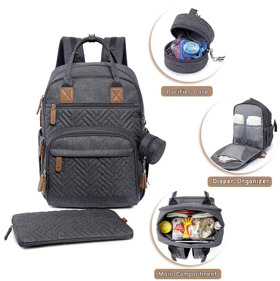 Sac &agrave; dos &agrave; couchette avec station de couches &agrave; couches