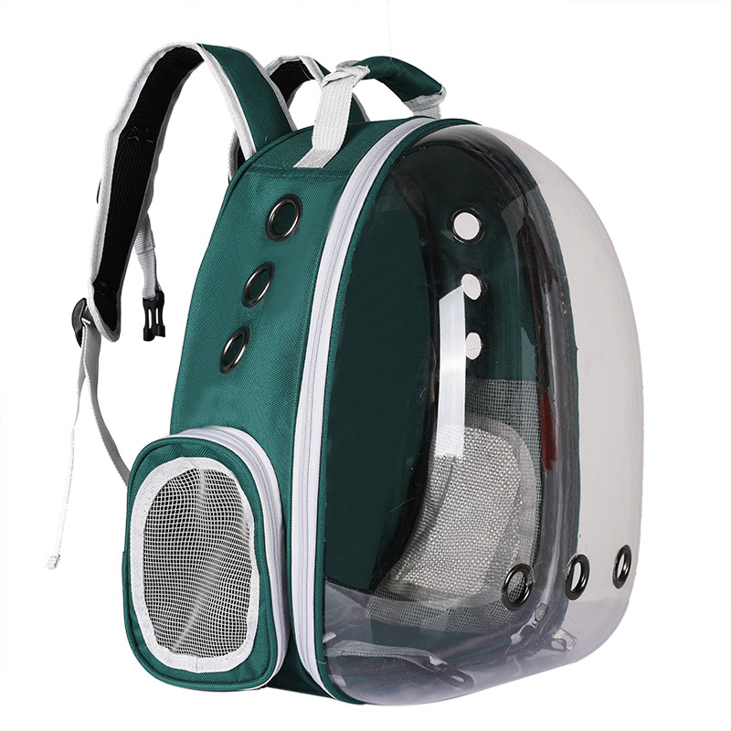 Breatte de chat d'espace pour chats porte-animal sac à dos pour Kitty petit chien transparent transparent pour voyager