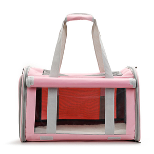 Sac de transporteur pour animaux de compagnie portable sur le logo personnalisé pour animal de compagnie pour chats de voyage