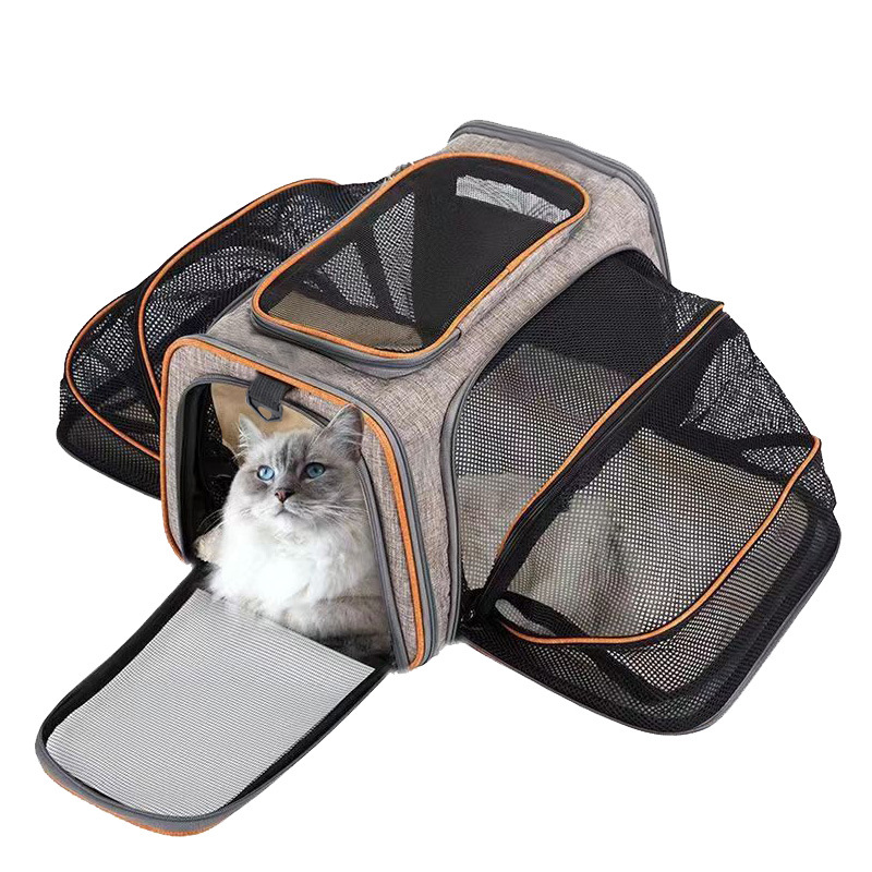 sac de transport pour animaux de compagnie extensible