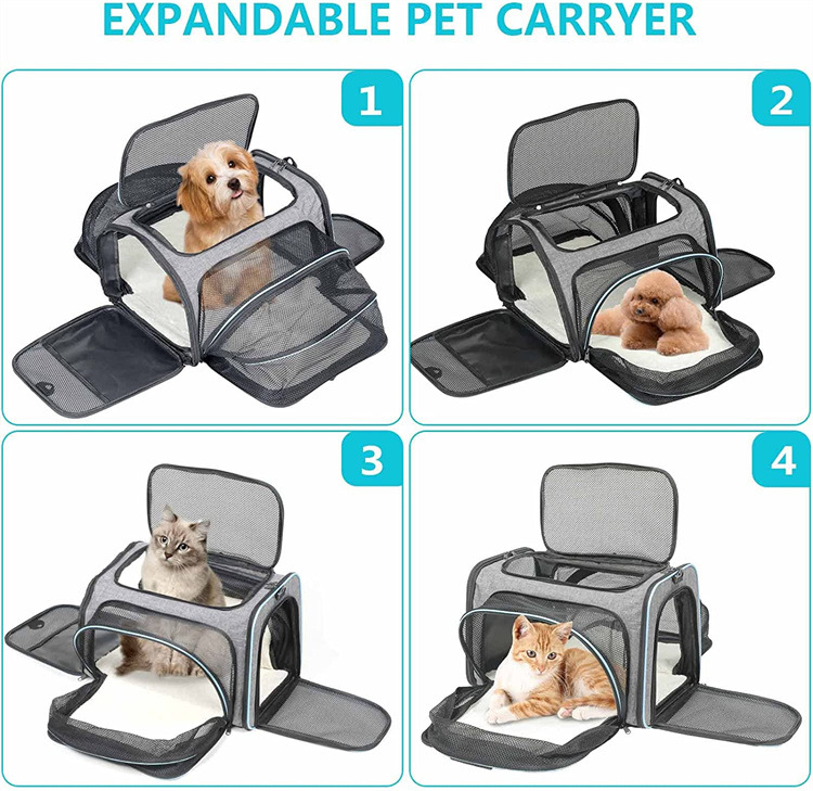sac de transport pour animaux de compagnie extensible
