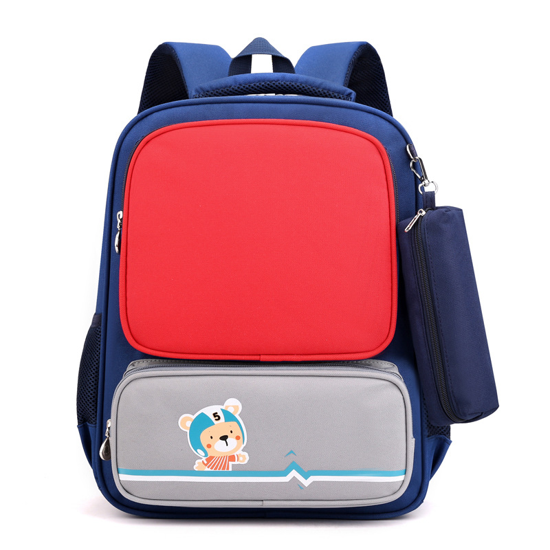 Personnalisez le sac à dos de livre de sac à école avec un prix bon marché pour la promotion