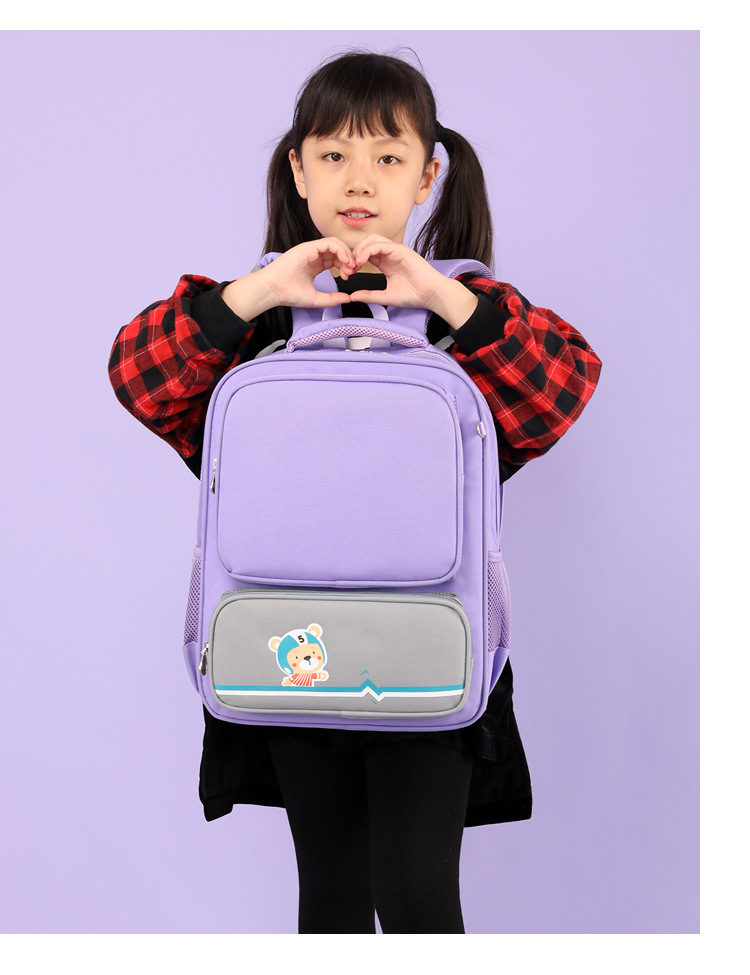 Personnalisez le sac à dos de livre de sac à école avec un prix bon marché pour la promotion