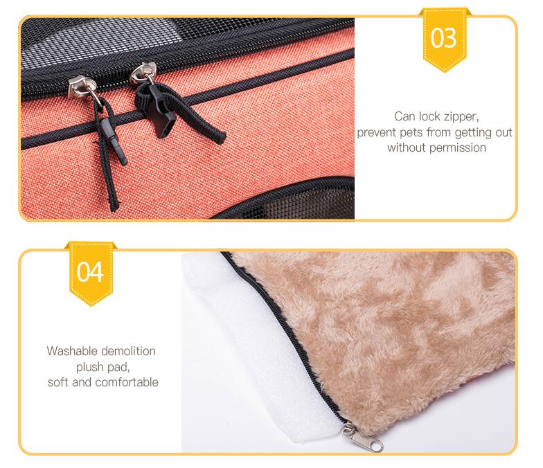 sac de porte-animal doux