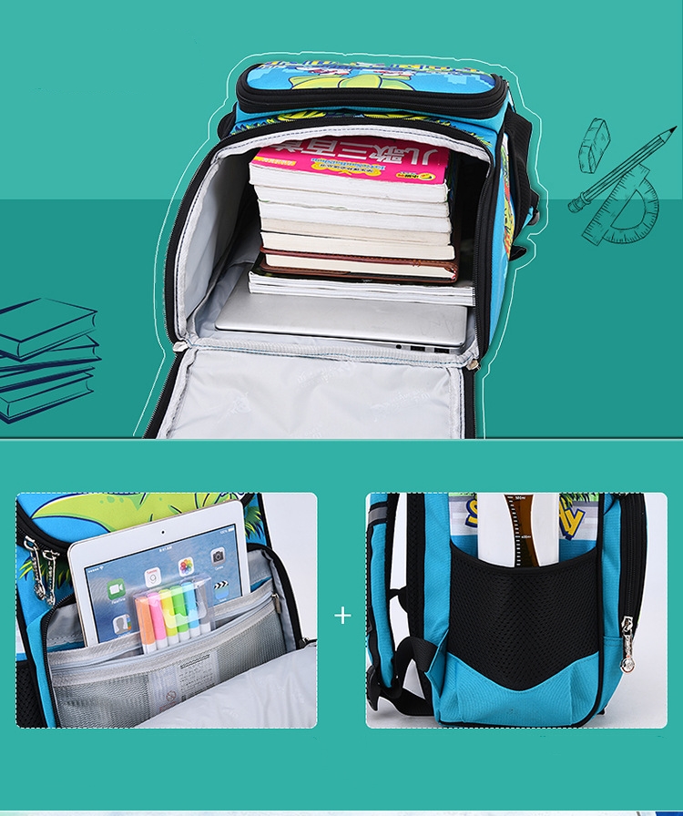 Sac d'&eacute;cole pour enfants de grande capacit&eacute;