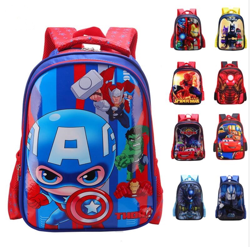Sac &eacute;cole de dessin anim&eacute; pour enfants