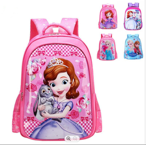 Sac à dos de sac d'école de dessin animé 3D pour enfants pour Kidergarden