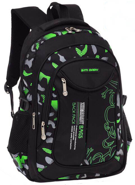 Commerce de gros Teens School Sac à dos étudiant Cartable pour l'école secondaire