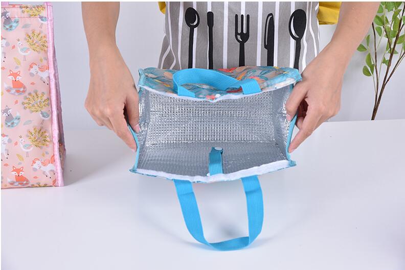 Doublure de sac &agrave; lunch isolant en polyester