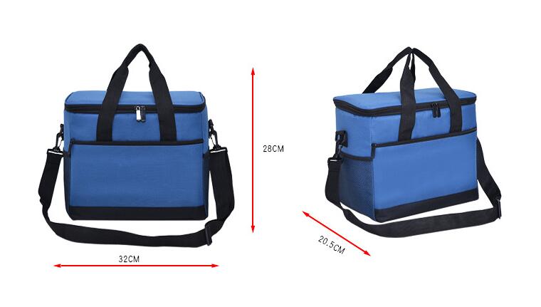 taille de sac de refroidisseur isolant