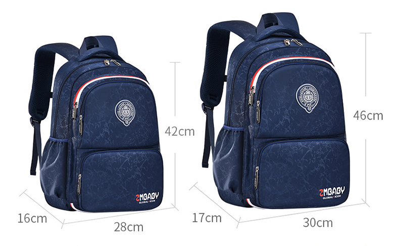 Taille de sac &agrave; dos de sac d'&eacute;cole pour enfants multifonctionnels pour l'&eacute;cole primaire