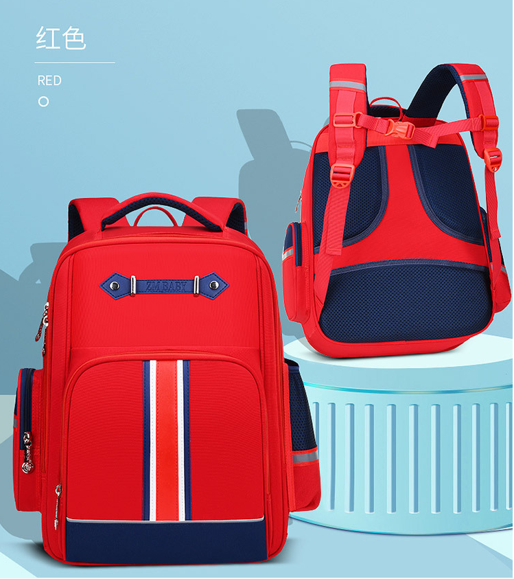 Enfants rouges Bag Scolaire Scolaire pour l'&eacute;cole primaire