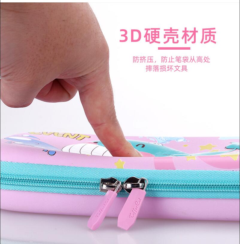 Couverture dure 3D Eva d'&eacute;tui &agrave; crayons