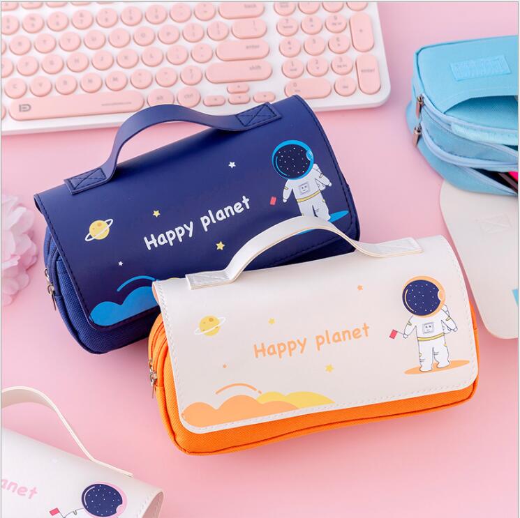 Nouveau sac crayon de design pour les &eacute;tudiantes filles et gar&ccedil;ons