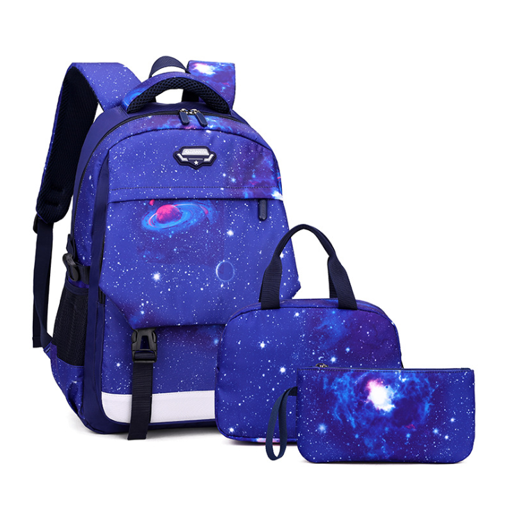 3 en 1 ensemble de sac à dos élégant pour enfants pour le collège