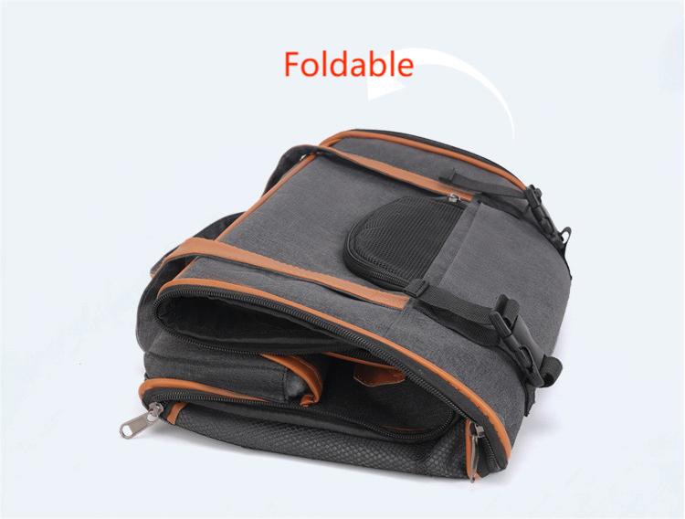 Sac de carring pour animaux de compagnie pliable